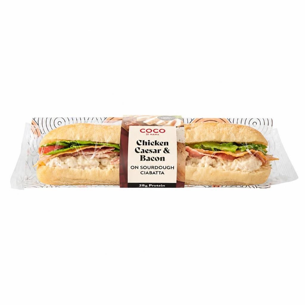 Coco Di Mama Chicken Caesar & Bacon Ciabatta