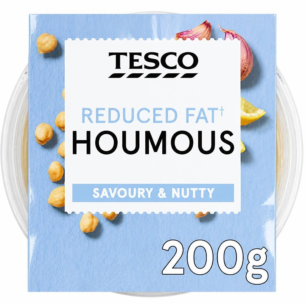 Tesco Reduced Fat Houmous 200g