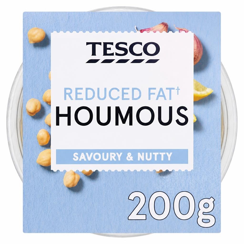 Tesco Reduced Fat Houmous 200g