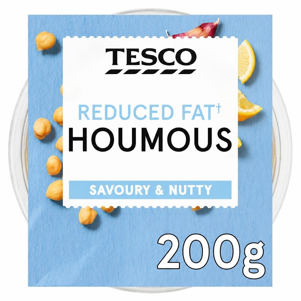 Tesco Reduced Fat Houmous 200g