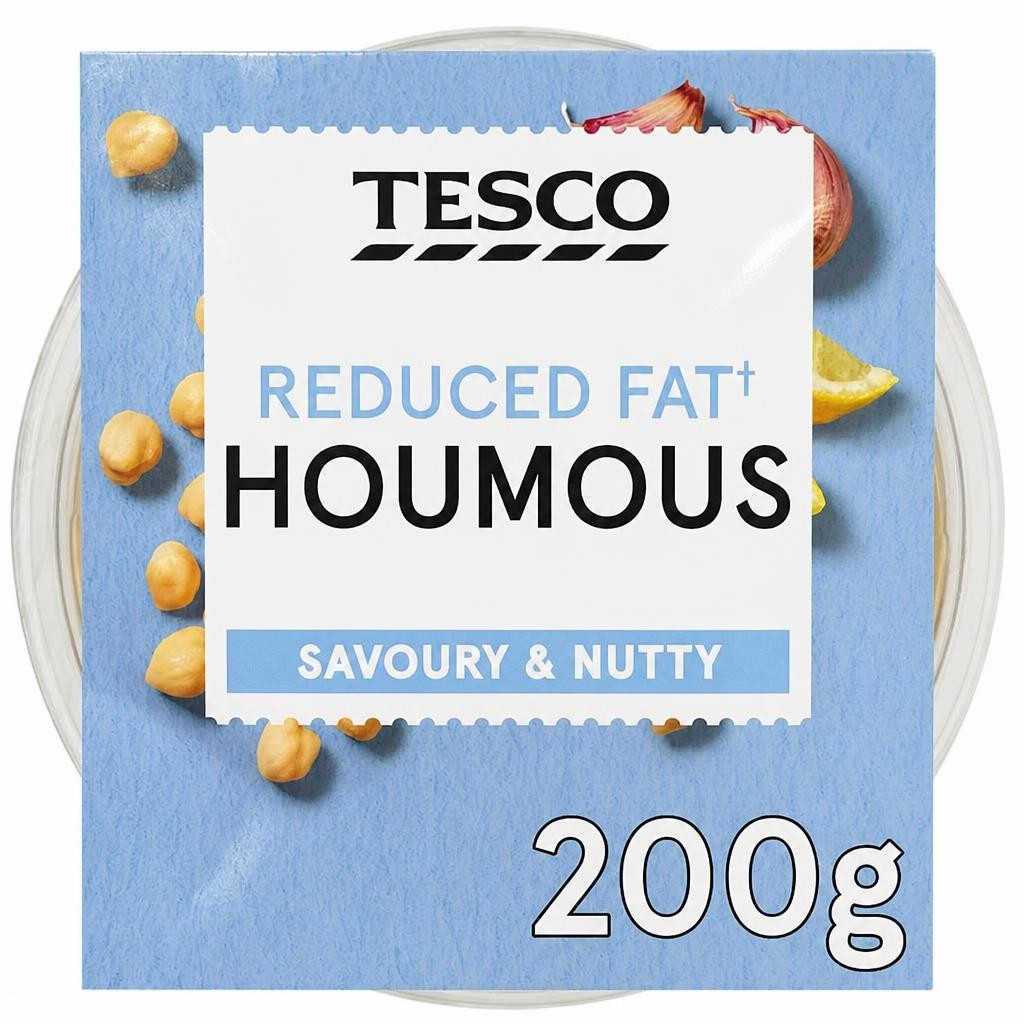 Tesco Reduced Fat Houmous 200g