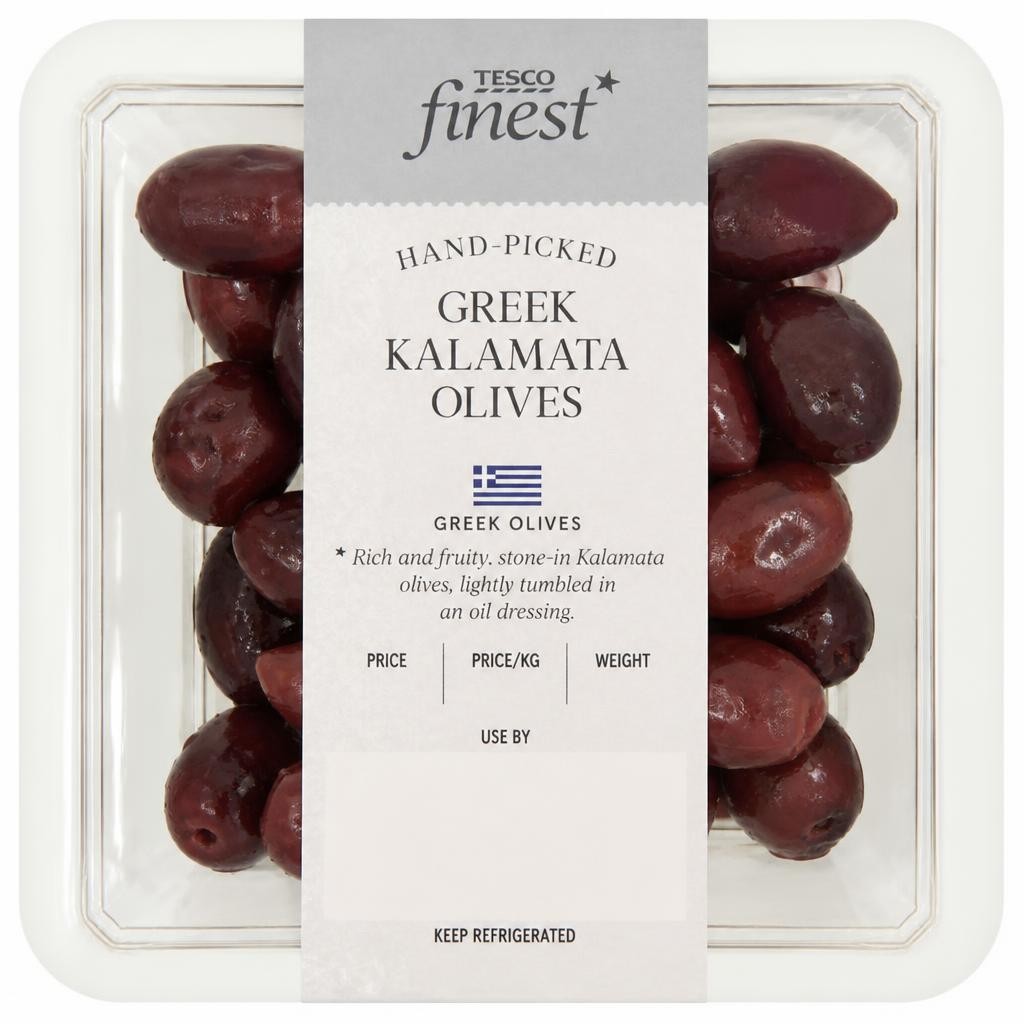 Tesco Finest Greek Kalamata Olives 135g