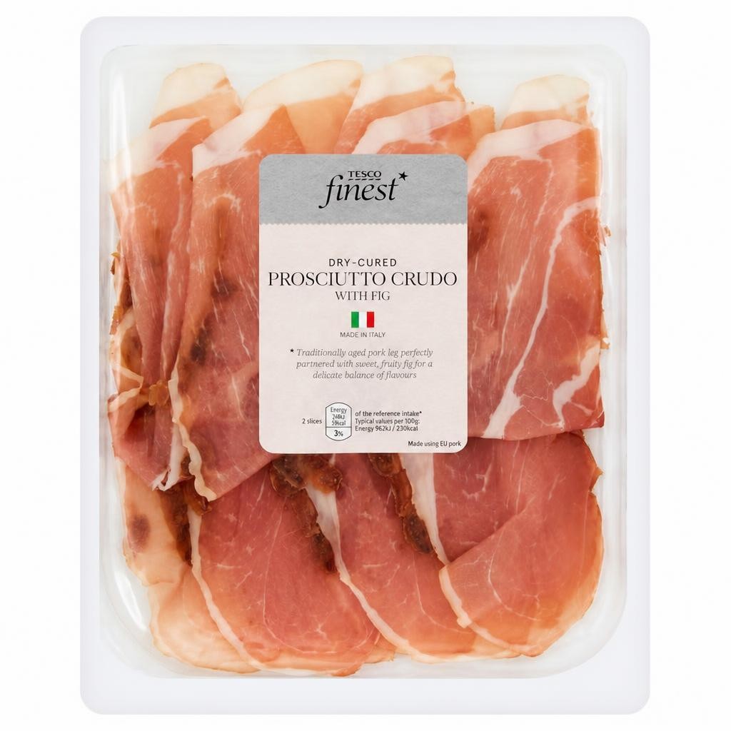 Tesco Finest Prosciutto Crudo with Figs 100g