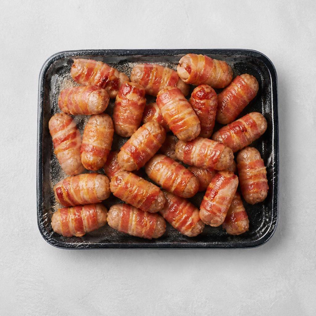 67. Tesco Finest 30 Pigs in Blankets 630g (Serves 15)