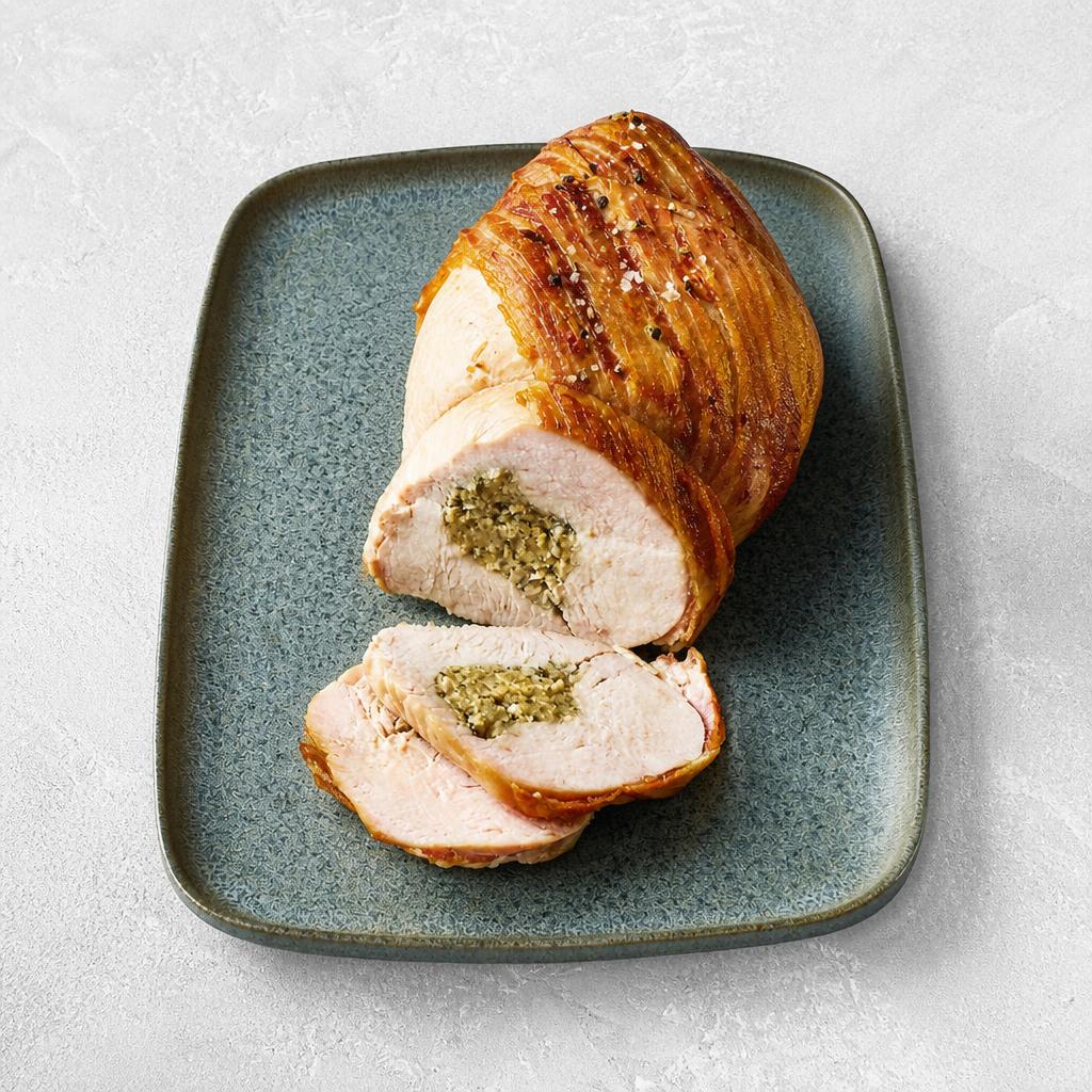 23. Tesco Pork, Sage & Onion Stuffed Turkey Breast Joint 1.17kg (Serves 6)