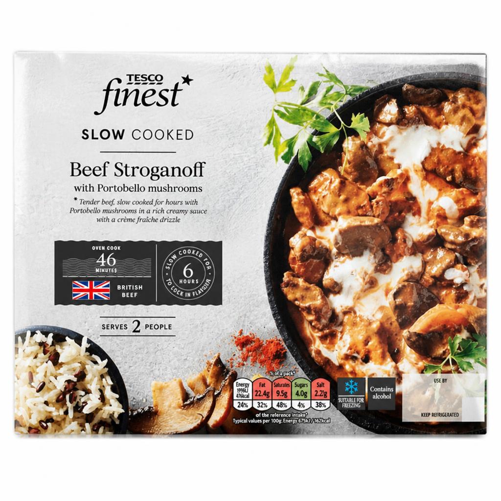 Tesco Finest Beef Stroganoff 550g