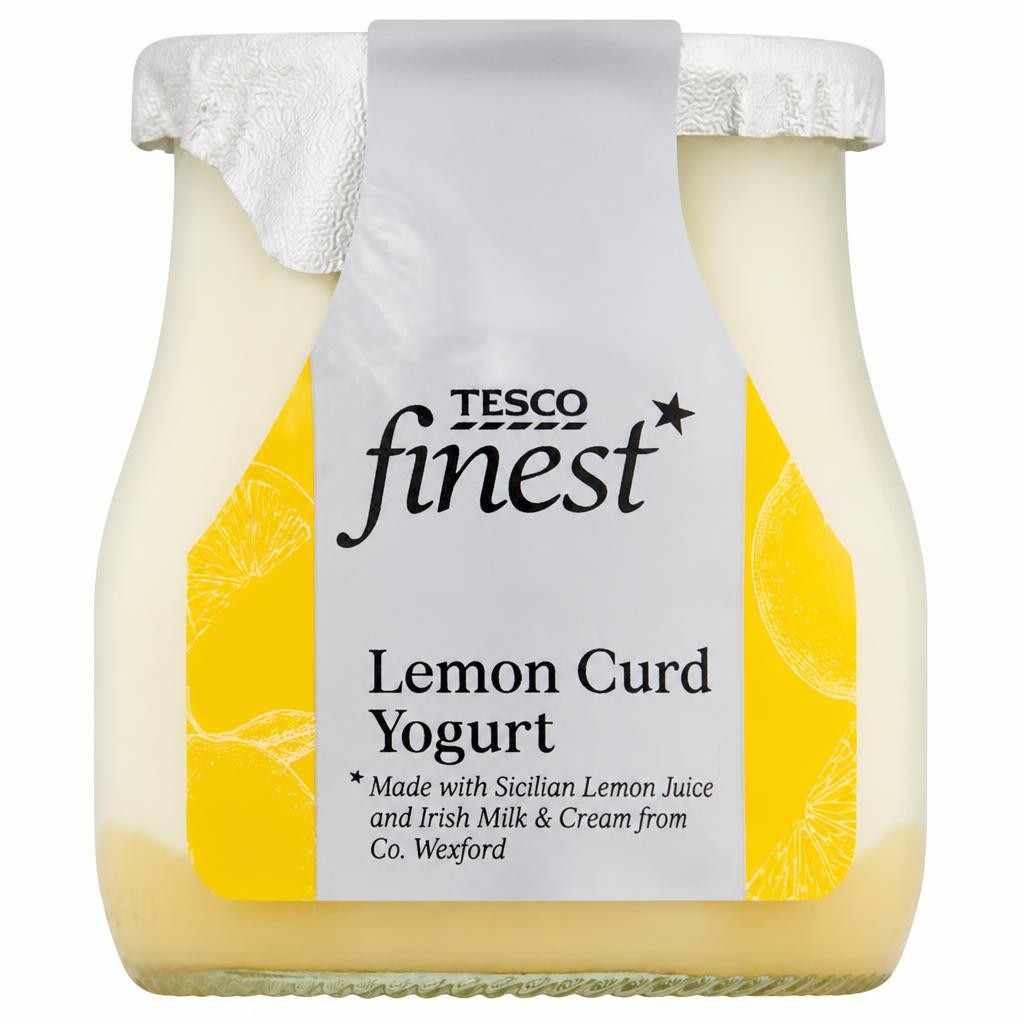 Tesco Finest Sicilian Lemon Curd Yogurt 150g
