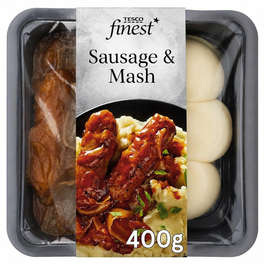 Tesco Finest Sausage & Mash 400G