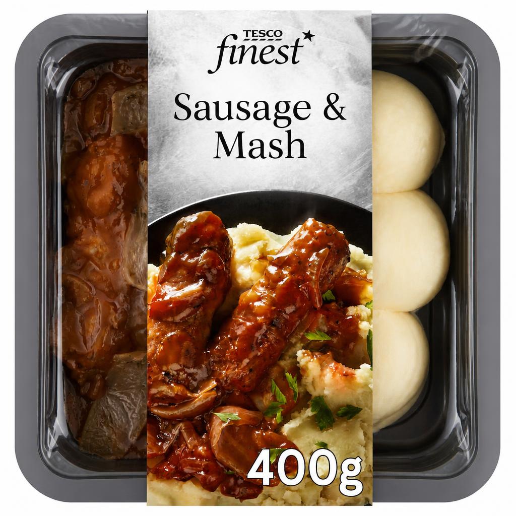 Tesco Finest Sausage & Mash 400G