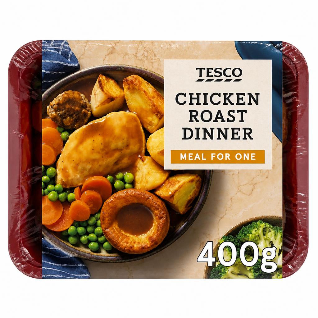 Tesco Chicken Roast Dinner 400g