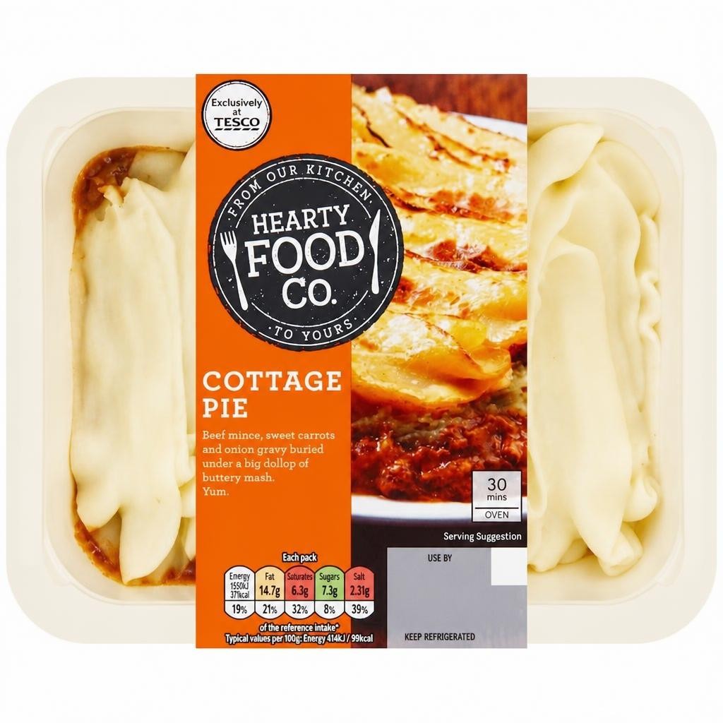 Hearty Food Company Cottage Pie 400g