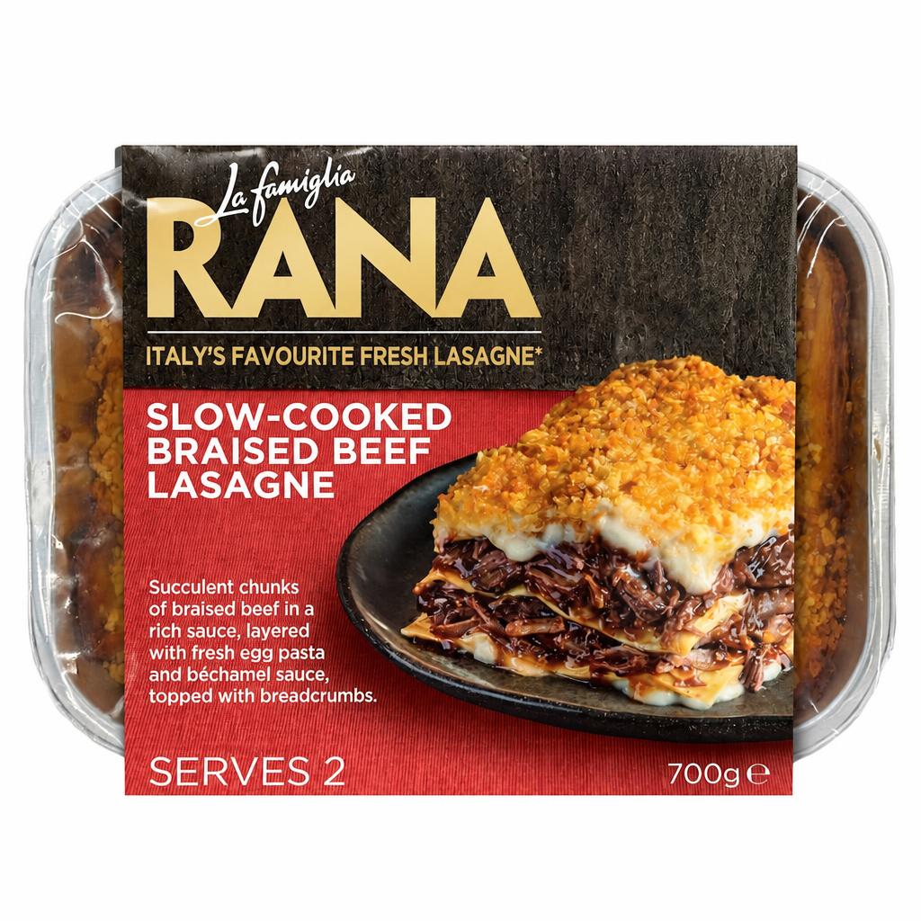 La Famiglia Rana Slow Cooked Braised Beef Lasagne 700g