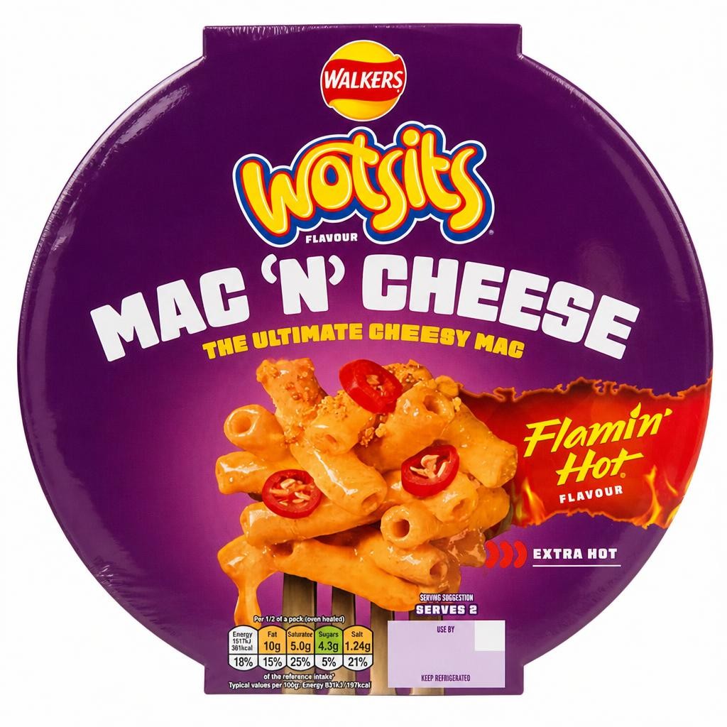 Wotsits Mac n Cheese Extra Flamin' Hot 400g