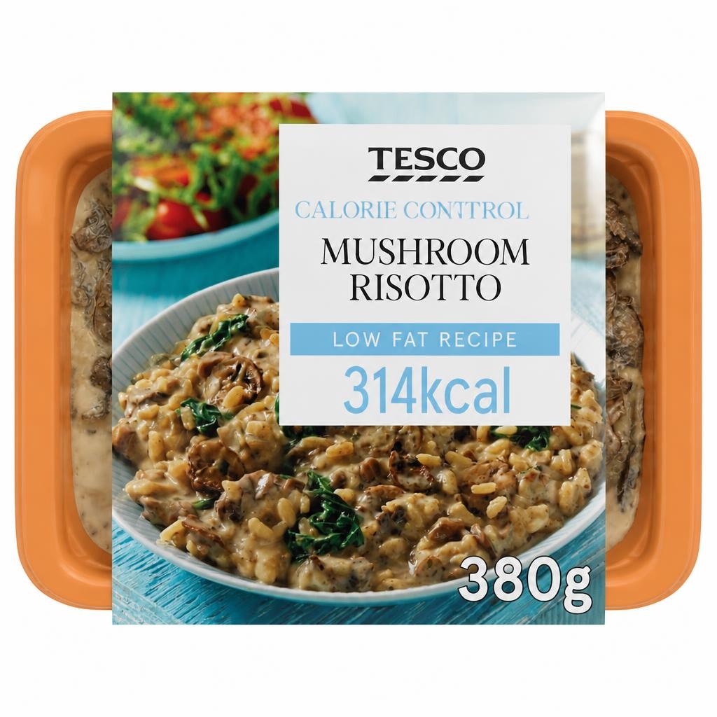Tesco Calorie Controlled Mushroom Risotto 380g