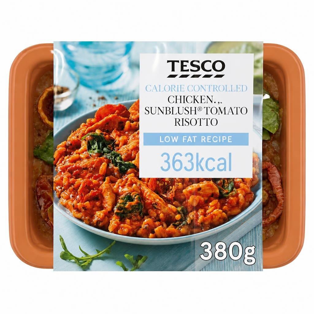 Tesco Calorie Controlled Chicken & Tomato Risotto 380g