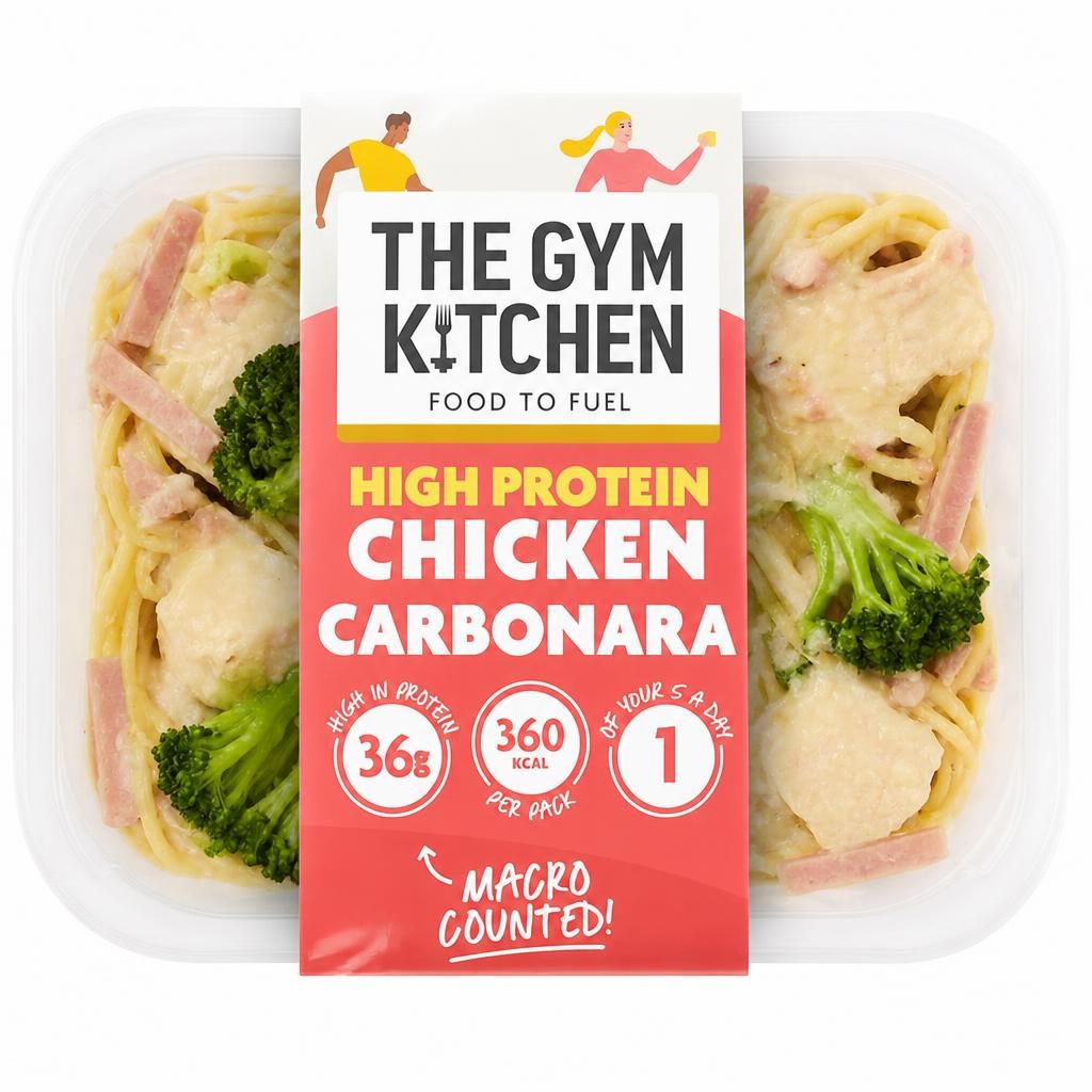 The Gym Kitchen Food To Fuel Chicken Carbonara Pasta 400G