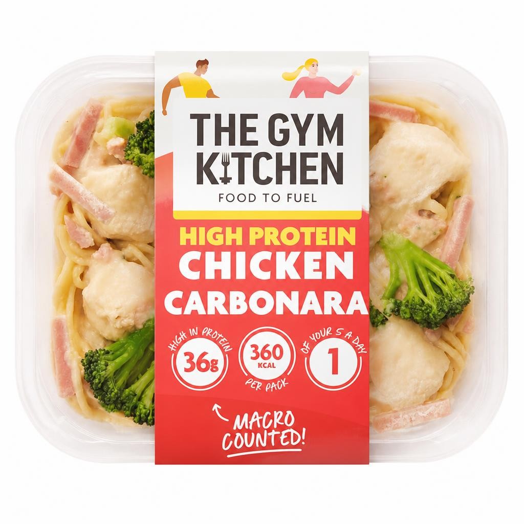The Gym Kitchen Food To Fuel Chicken Carbonara Pasta 400G