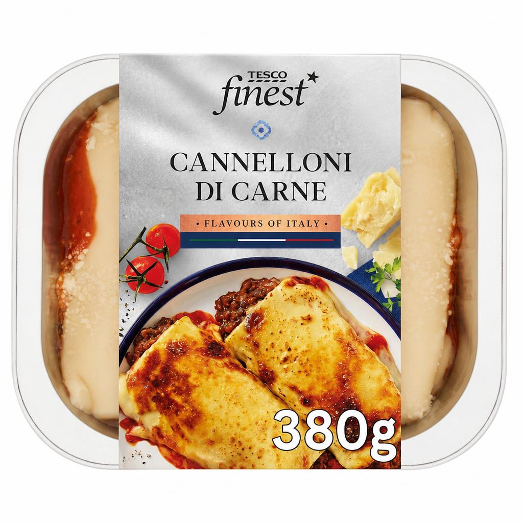 Tesco Finest Cannelloni di Carne 380g