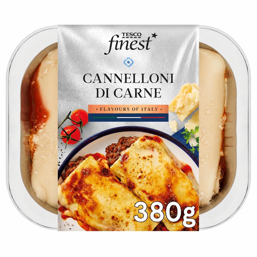 Tesco Finest Cannelloni di Carne 380g
