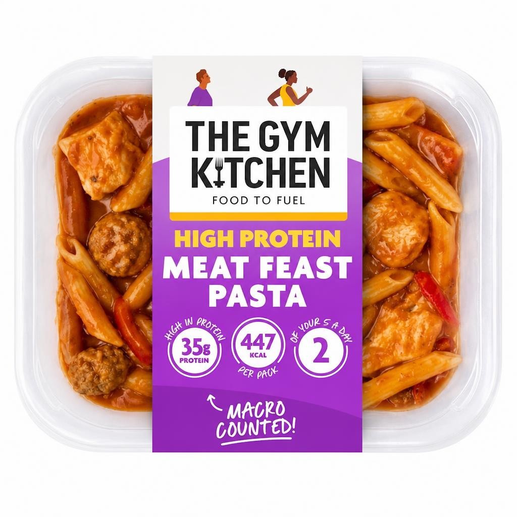 The Gym Kitchen Meat Feast Pasta 400g