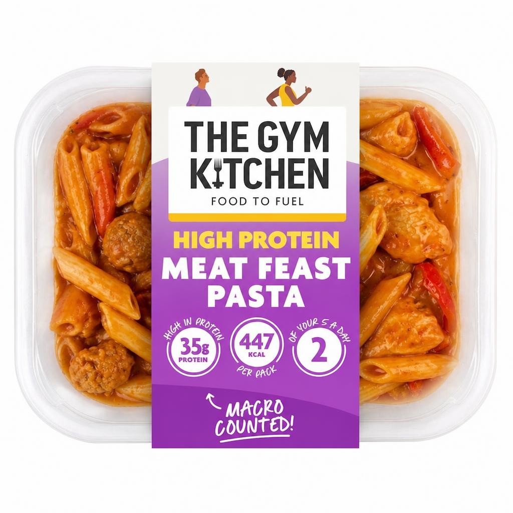 The Gym Kitchen Meat Feast Pasta 400g