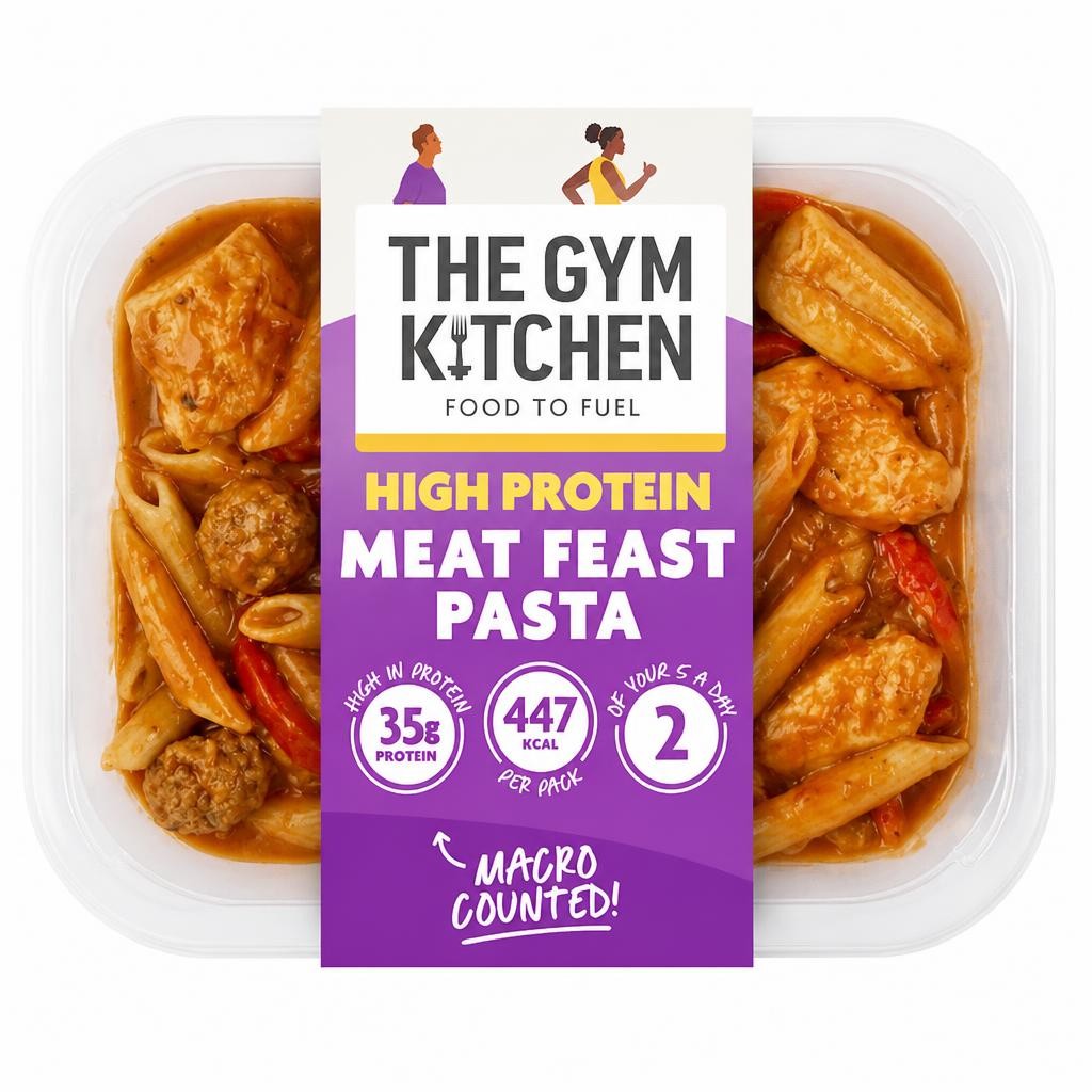 The Gym Kitchen Meat Feast Pasta 400g