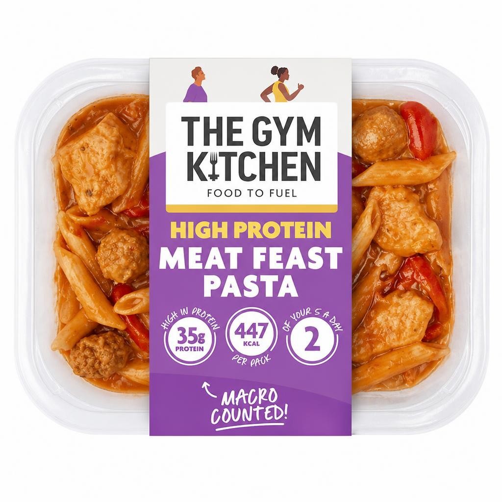 The Gym Kitchen Meat Feast Pasta 400g