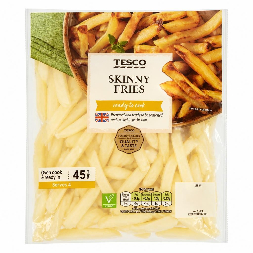 Tesco Skinny Fries 500G