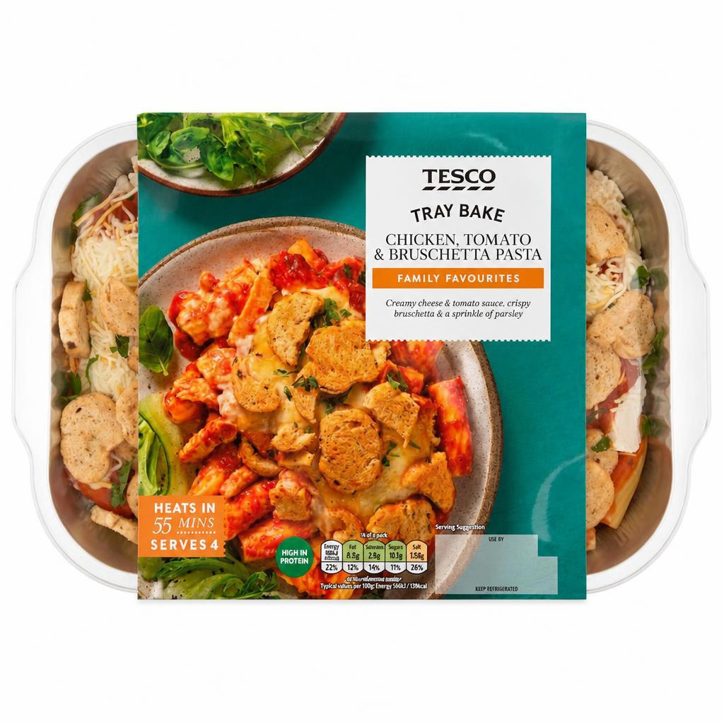 Tesco Chicken, Tomato & Bruschetta Pasta Bake 1.3kg