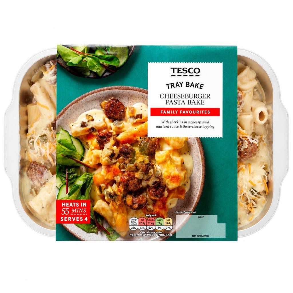 Tesco Cheeseburger Pasta Bake 1.3kg