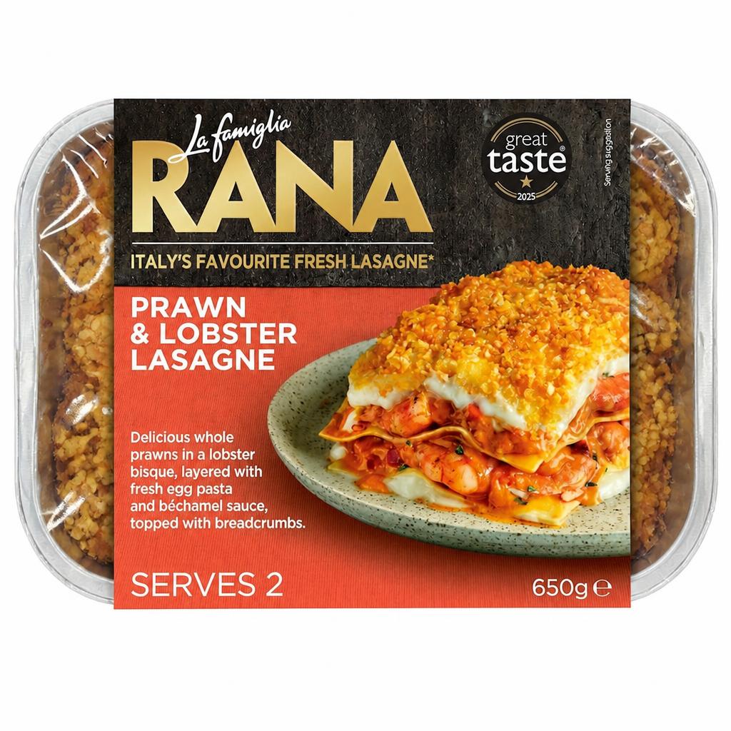 La Famiglia Rana Prawn & Lobster Lasagne 650g