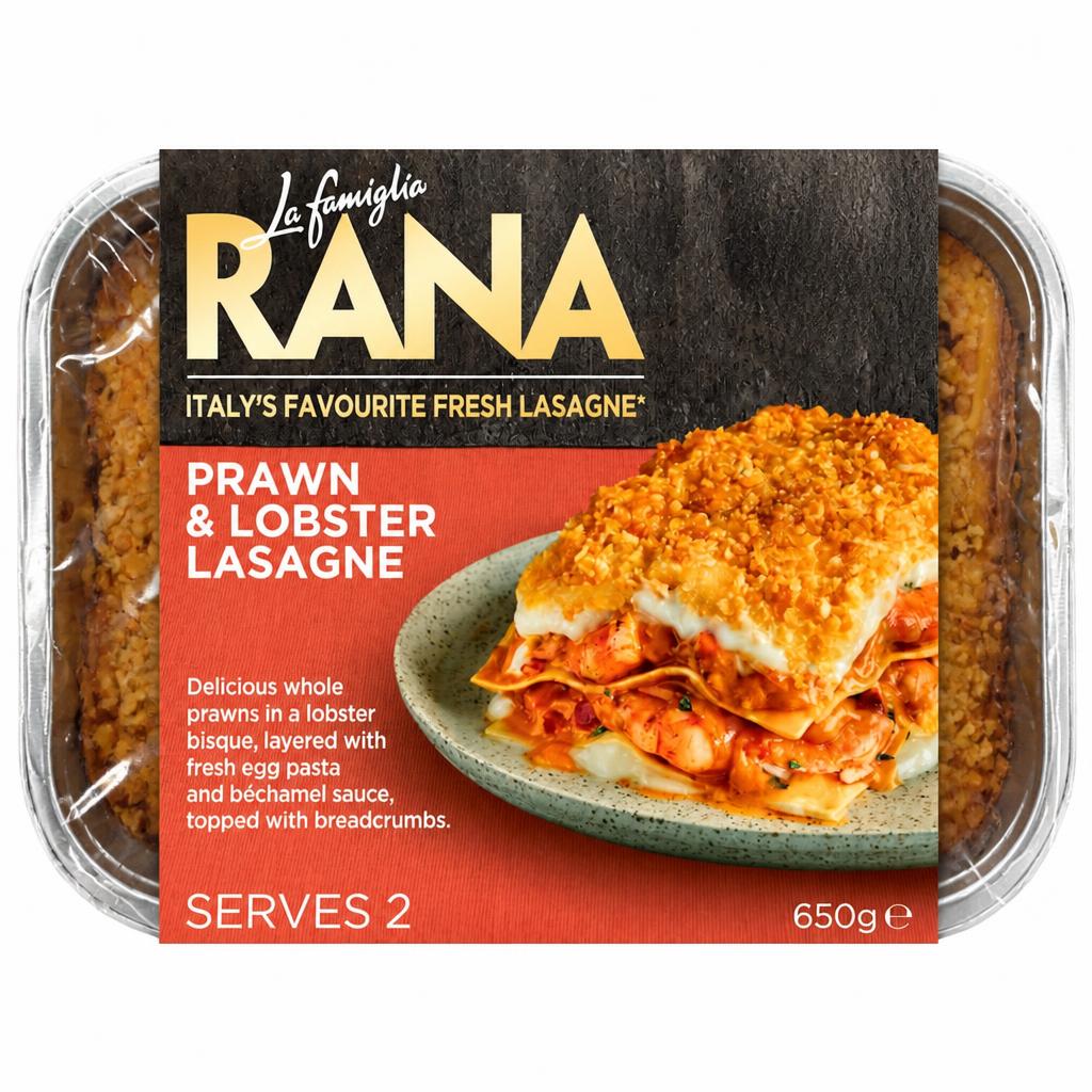 La Famiglia Rana Prawn & Lobster Lasagne 650g