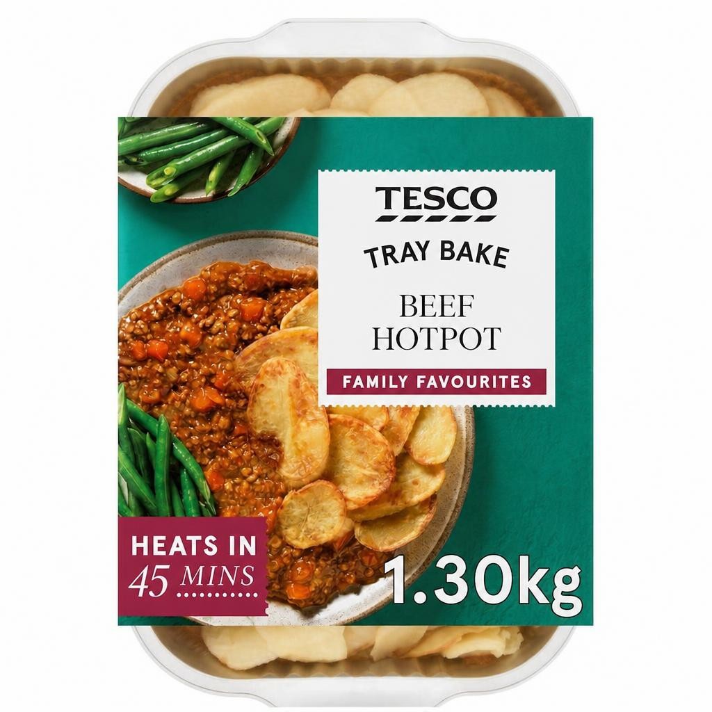 Tesco Tray Bake Beef Hotpot 1.3kg