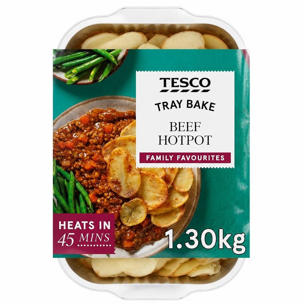 Tesco Tray Bake Beef Hotpot 1.3kg