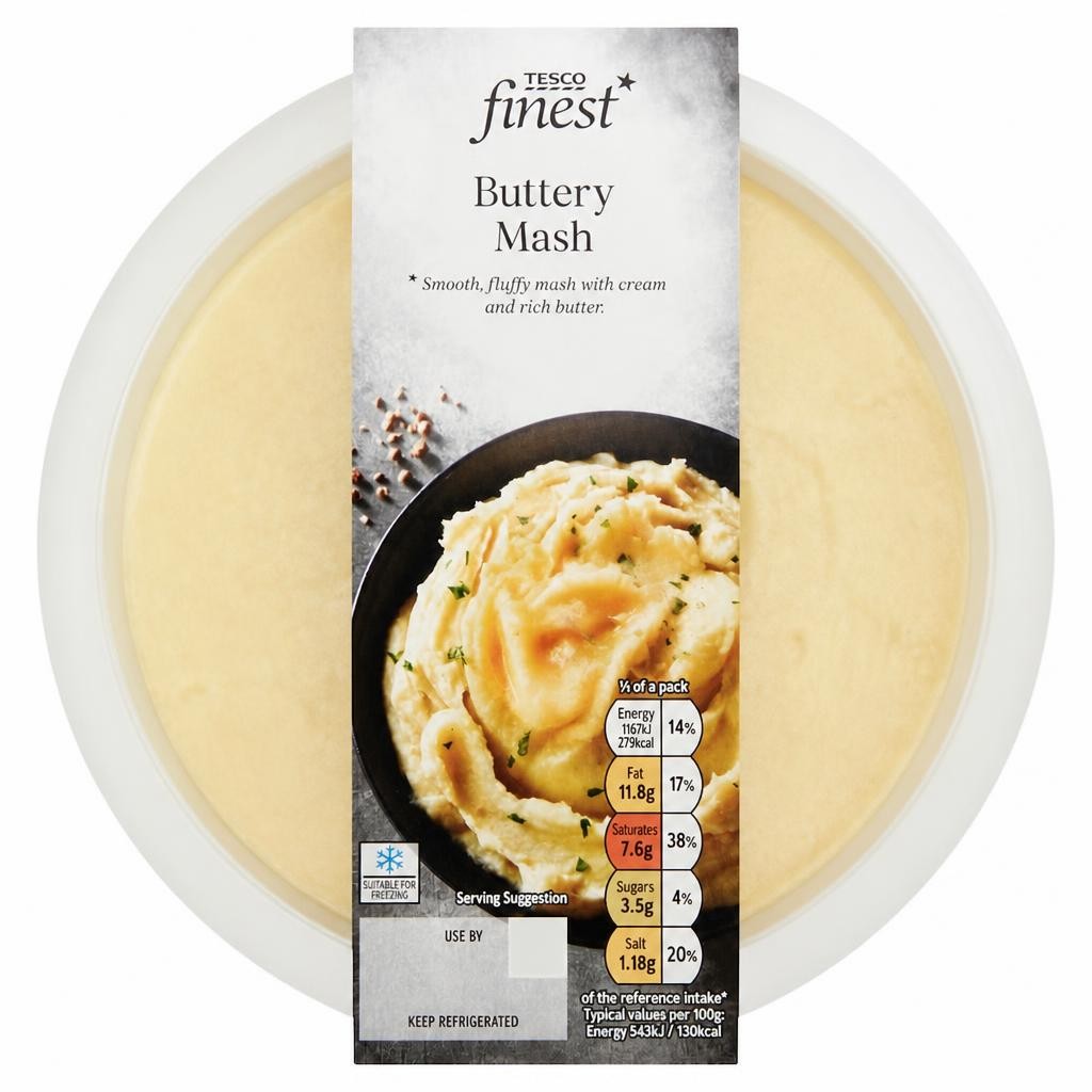 Tesco Finest Creamy Mash 450g