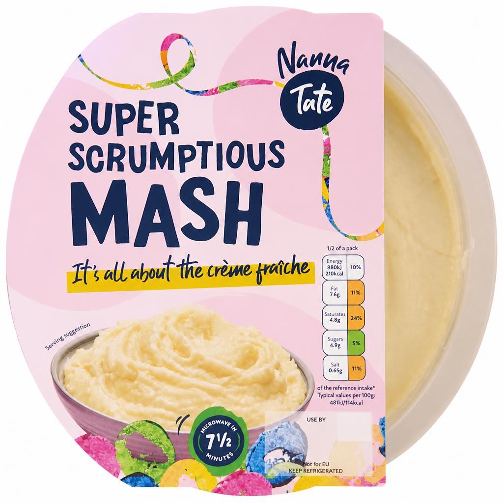 Nanna Tate Super Scrumptious Mash 400g