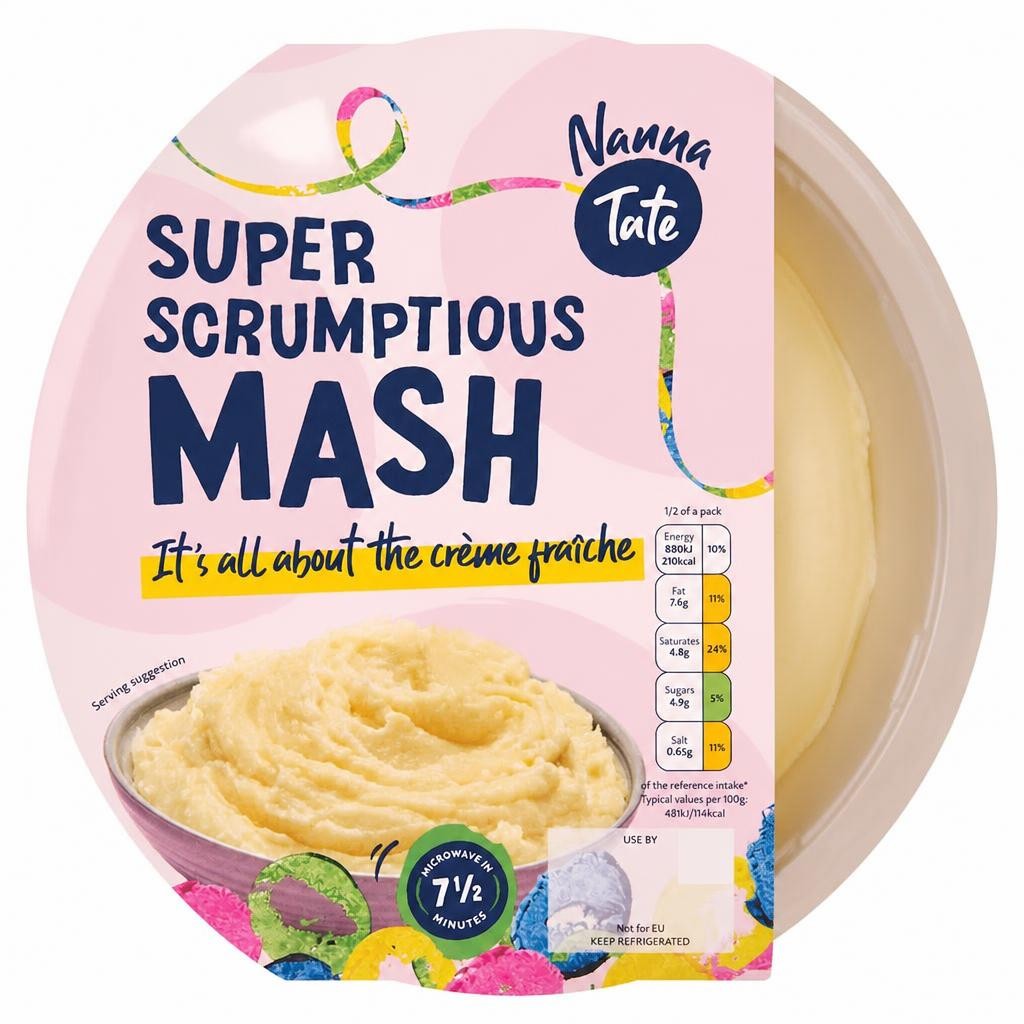 Nanna Tate Super Scrumptious Mash 400g