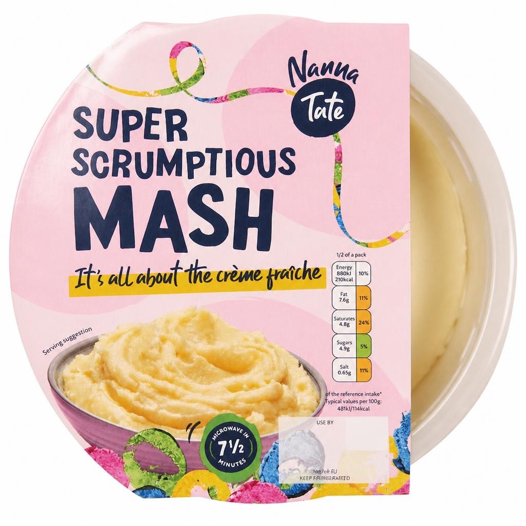 Nanna Tate Super Scrumptious Mash 400g