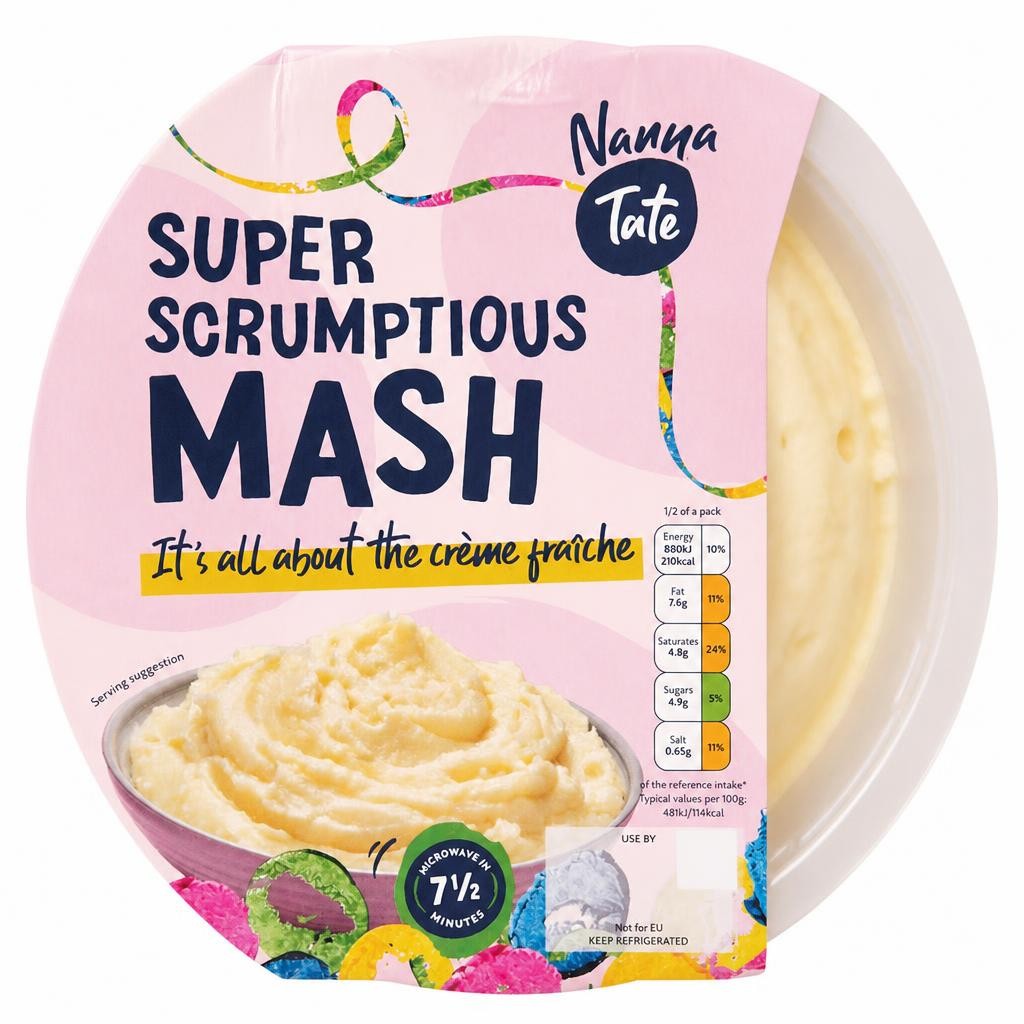 Nanna Tate Super Scrumptious Mash 400g