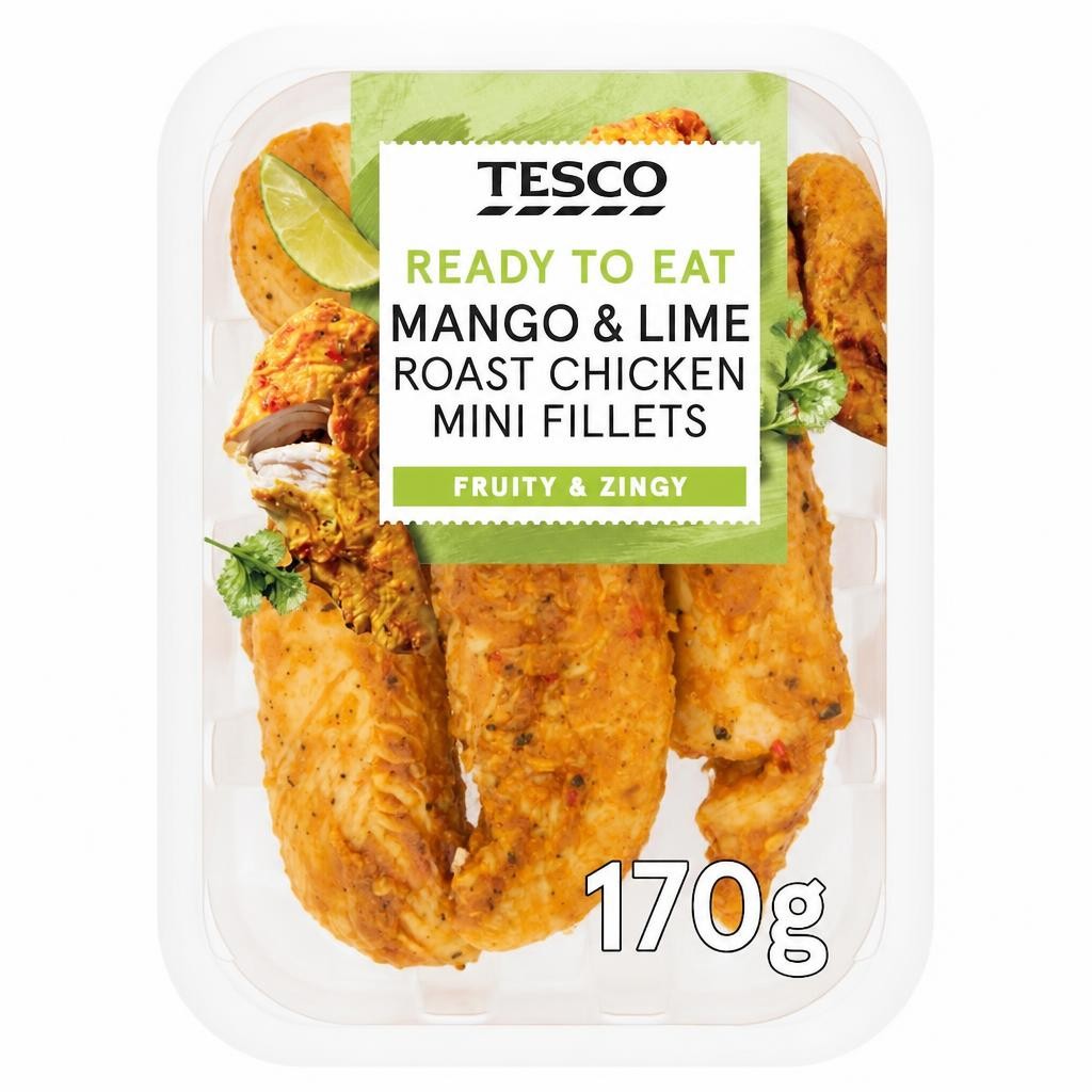 Tesco Mango & Lime Roast Chicken Mini Fillets 170g
