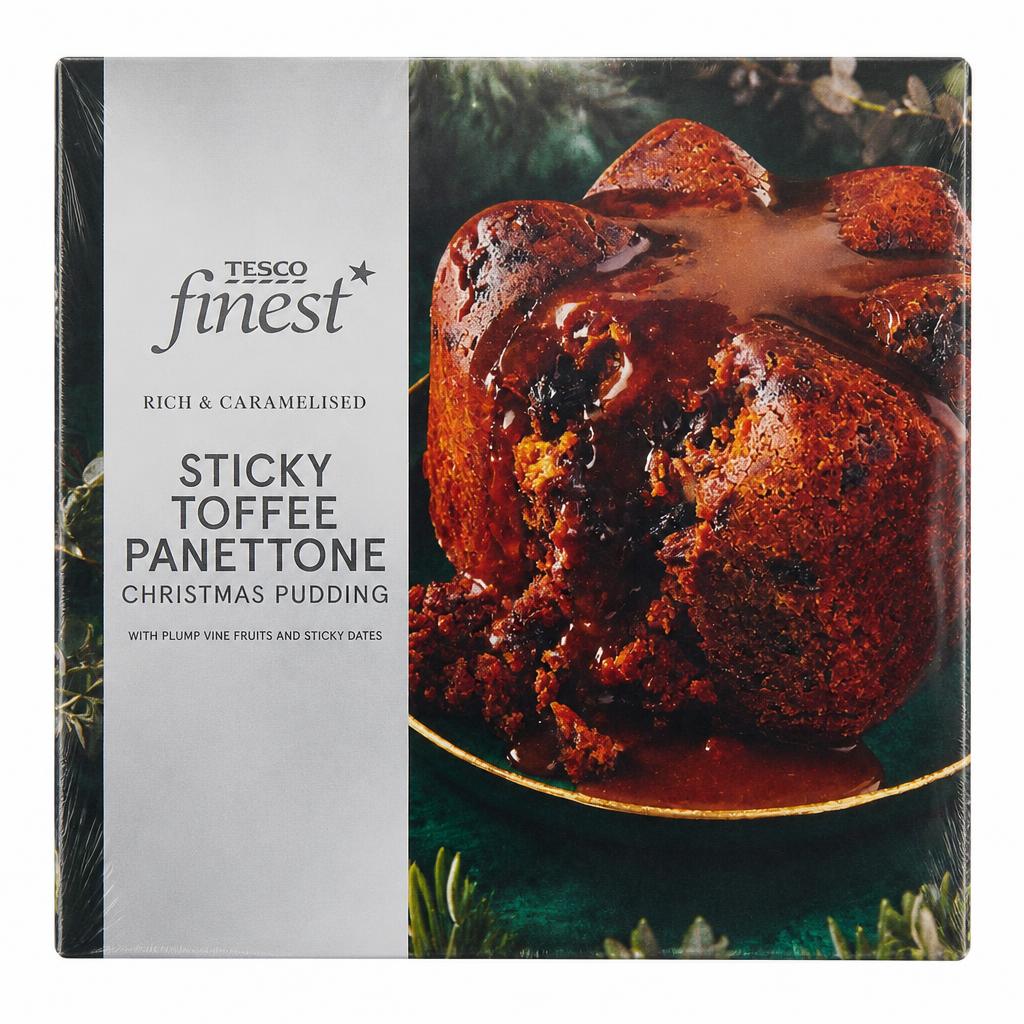 Tesco Finest Sticky Toffee & Panettone Pudding 700g