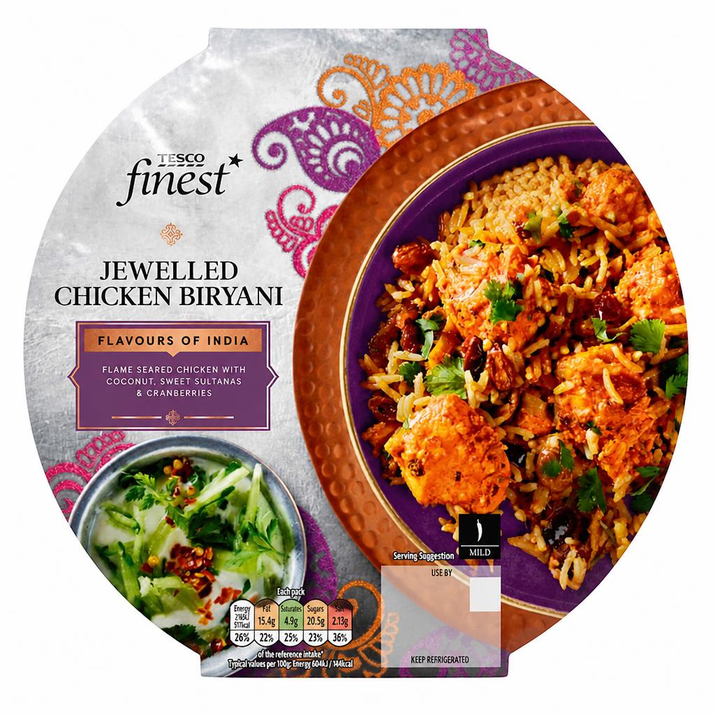 Tesco Finest Jewelled Chicken Biryani 380g