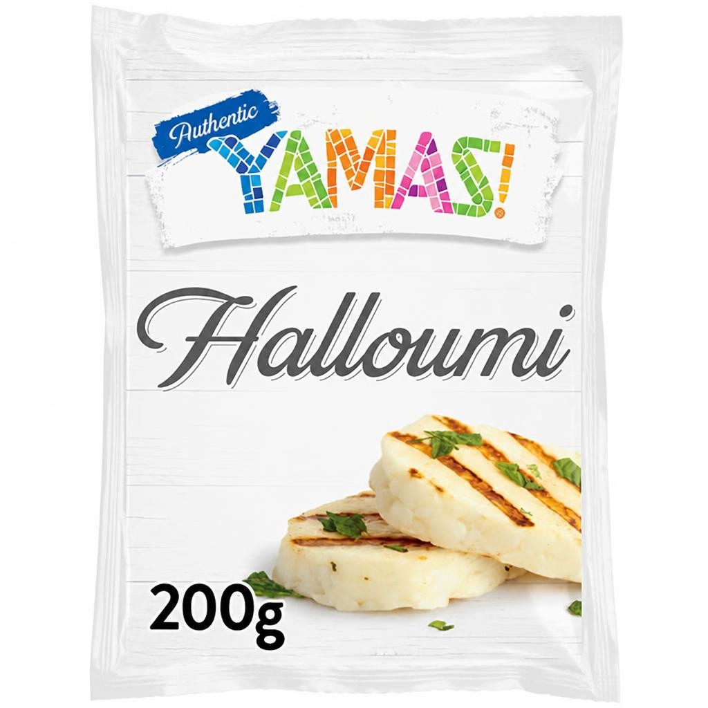 Yamas! Authentic Cypriot Halloumi Pdo 200G