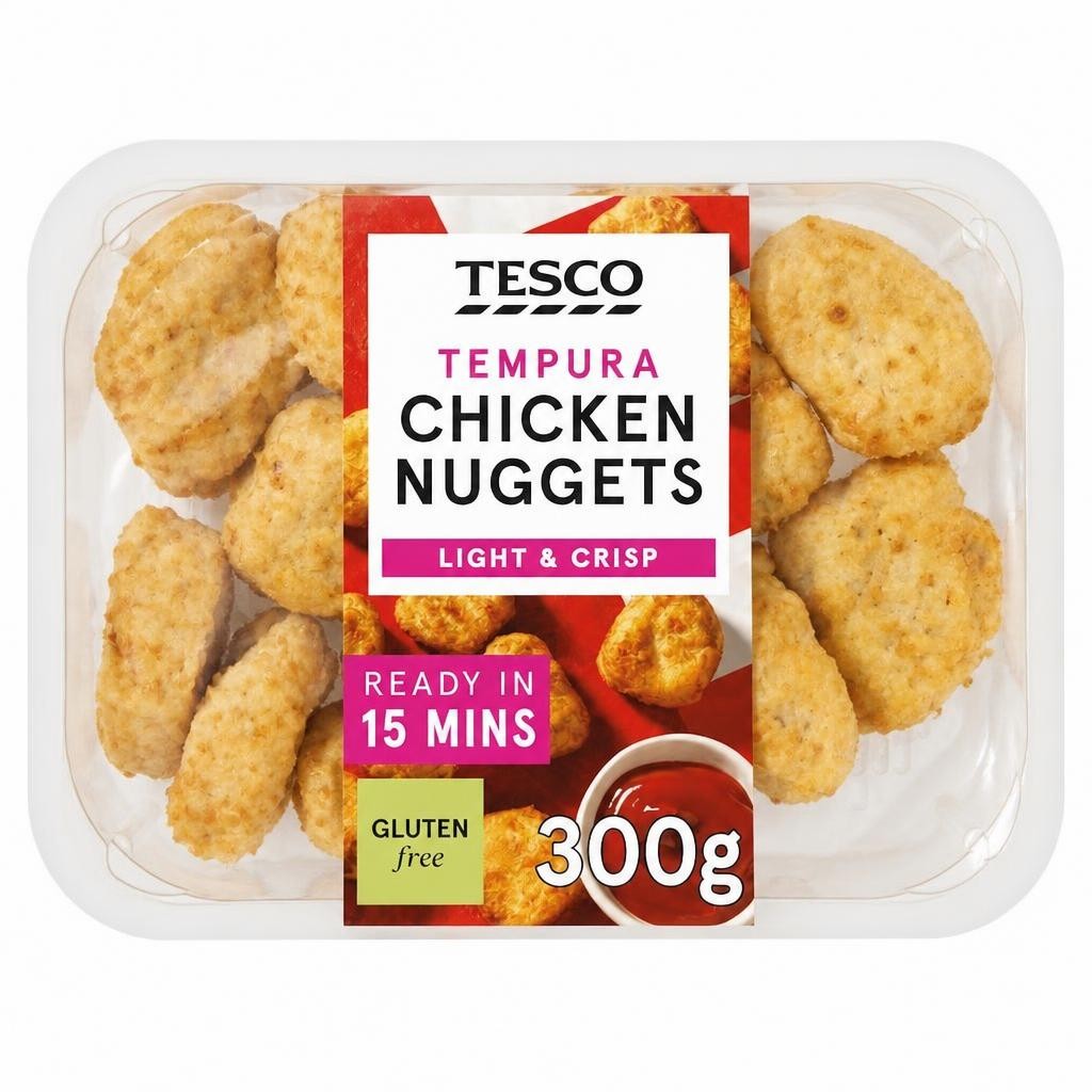 Tesco Tempura Chicken Nuggets 300g