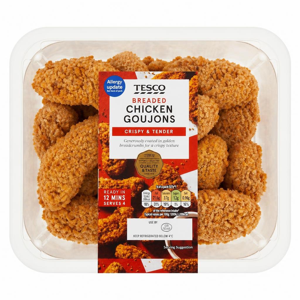 Tesco Breaded Chicken Goujons 540g