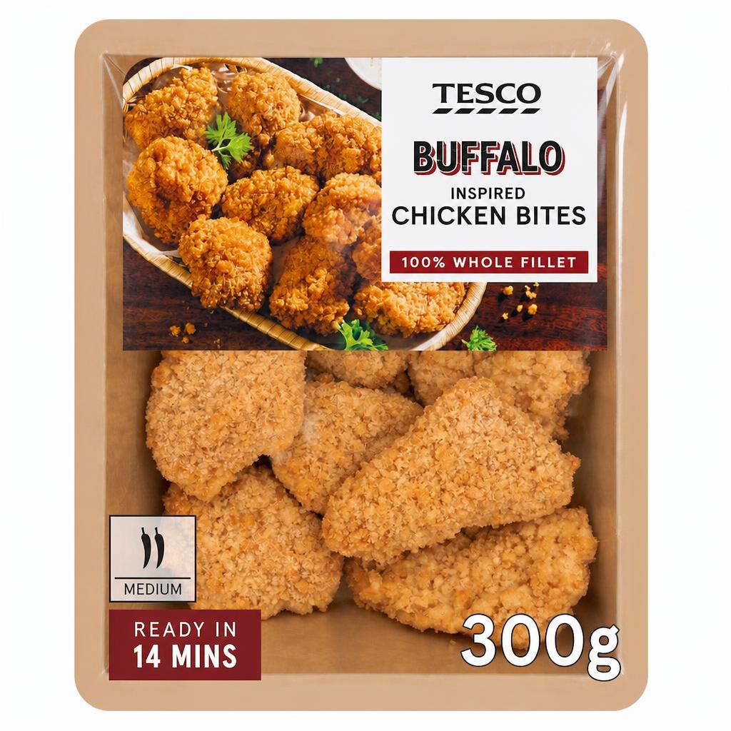 Tesco Breaded Buffalo Chicken Bites 300g
