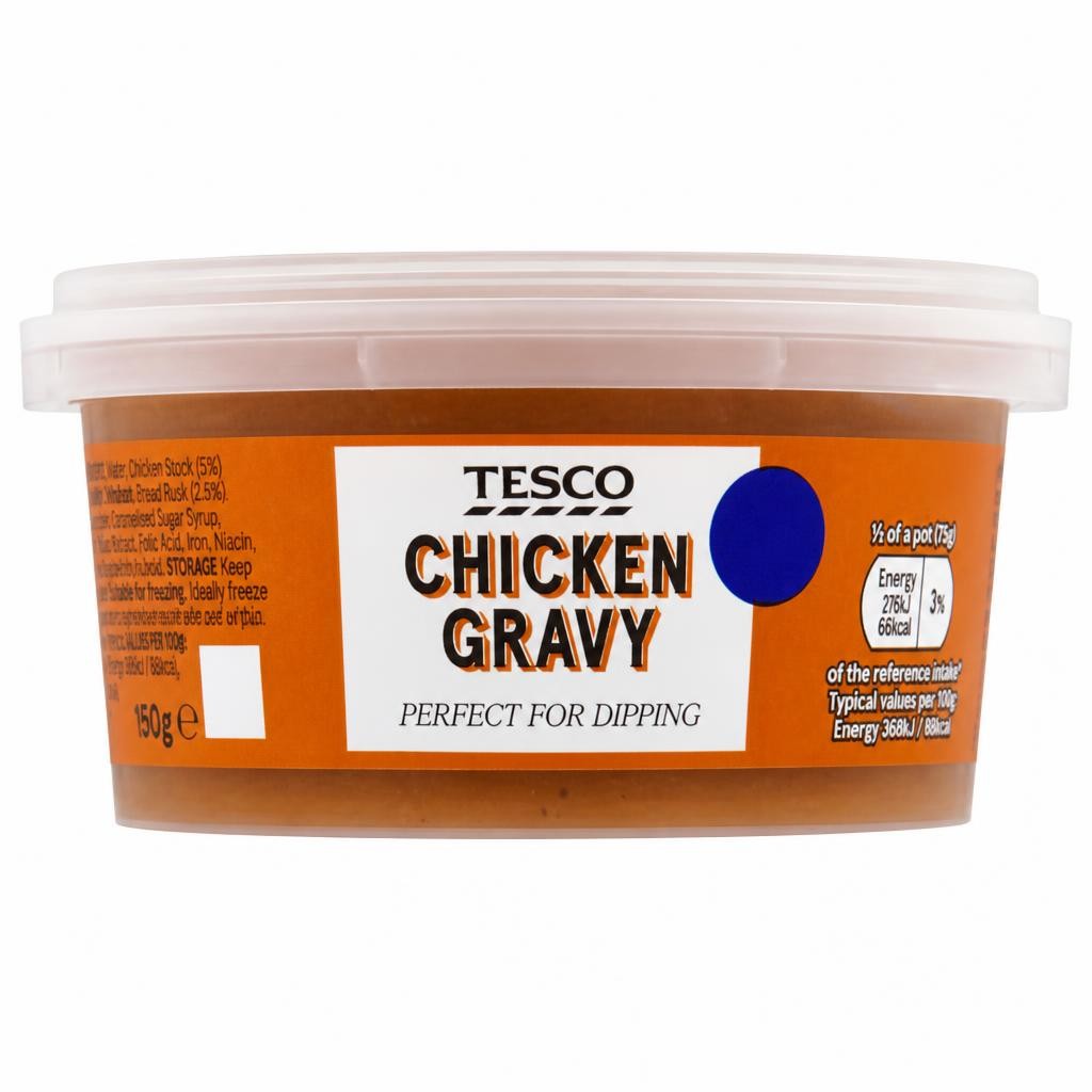 Tesco Breaded Chicken Gravy 150g