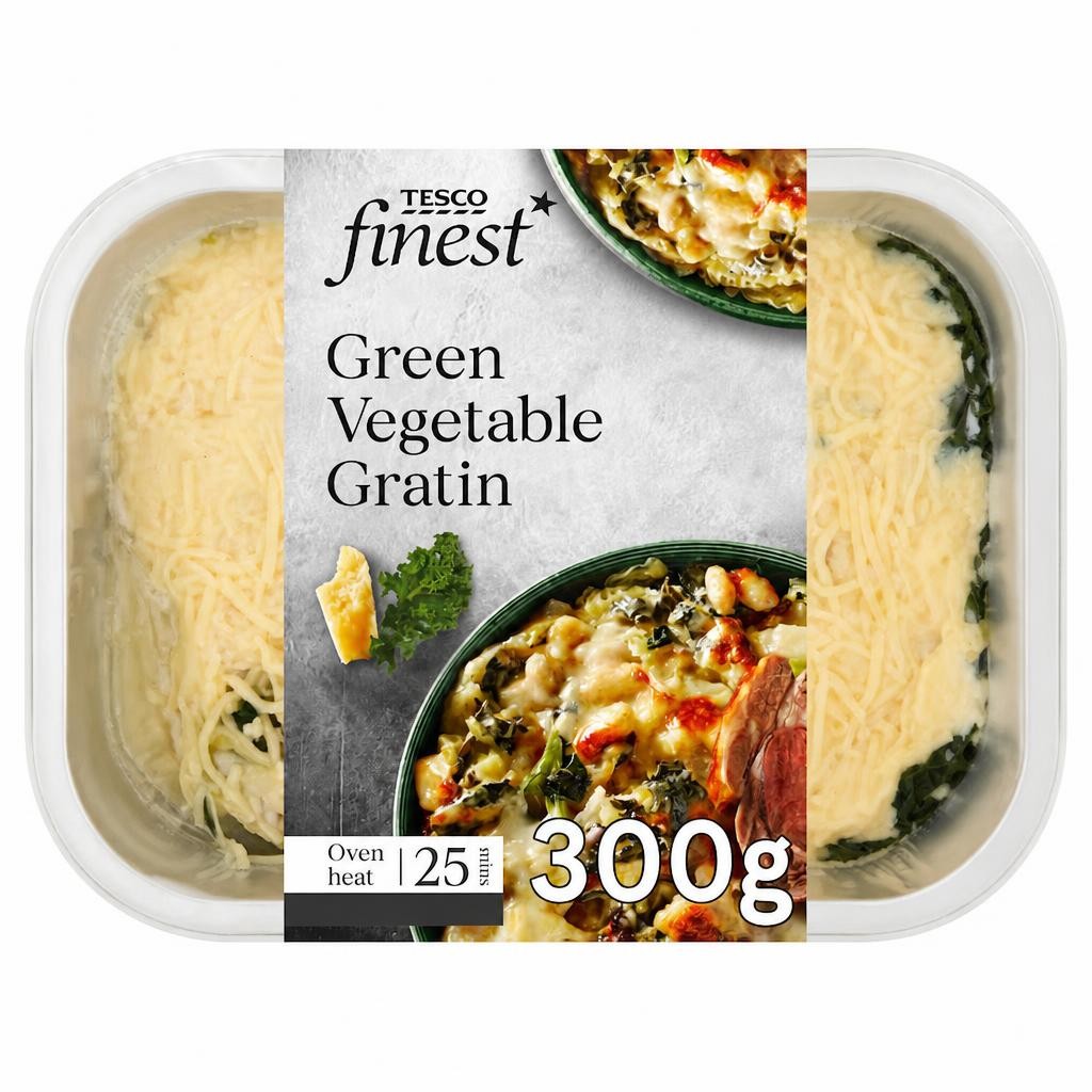 Tesco Finest Green Vegetable Gratin 300g