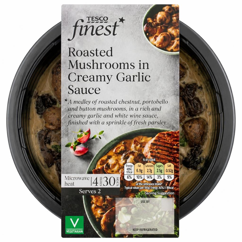 Tesco Finest Garlic Mushroom Medley 300g
