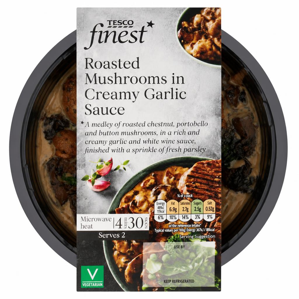 Tesco Finest Garlic Mushroom Medley 300g